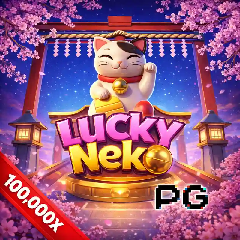 Lucky Neko slot game interface at jl2 casino
